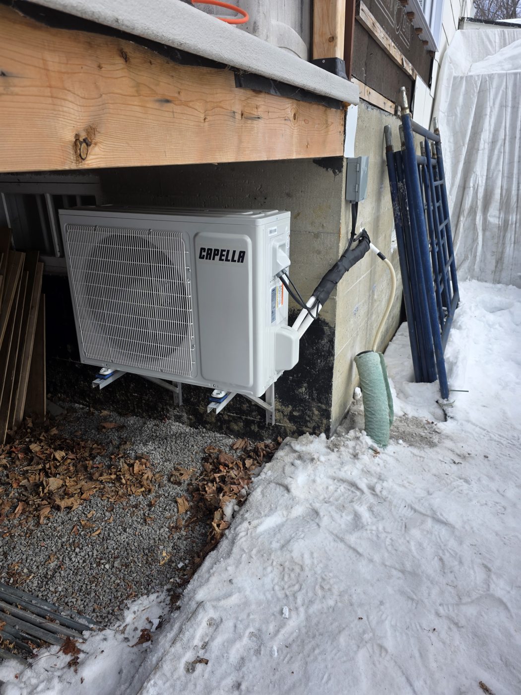 Capella — Installation hivernale